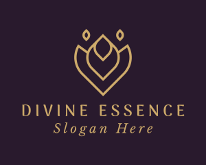 Therapeutic Yoga Spa logo design