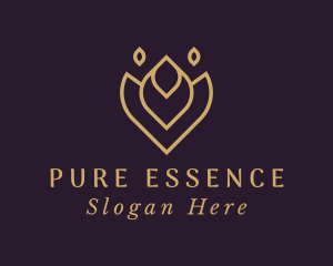 Therapeutic Yoga Spa logo design