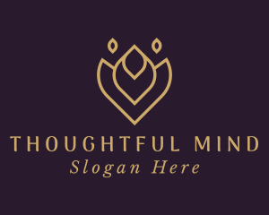 Therapeutic Yoga Spa logo design