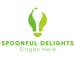 Green Spoon Bulb logo