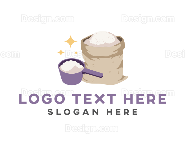 Flour Measuring Cup Logo