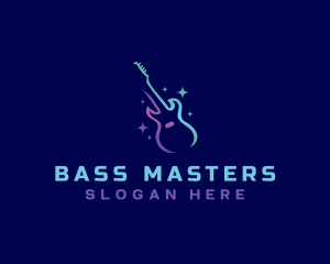 Bass Guitar Instrument logo