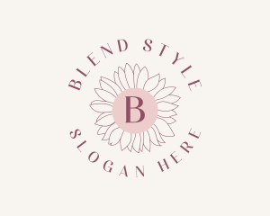 Flower Beauty Styling logo design