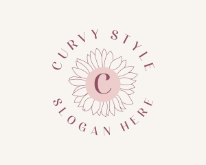 Flower Beauty Styling logo design