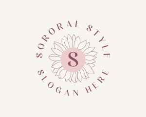 Flower Beauty Styling logo design