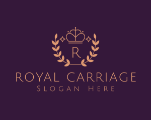 Royal Crown Crest Education logo design