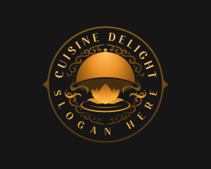 Cloche Cuisine Restaurant logo design