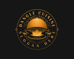 Cloche Cuisine Restaurant logo design