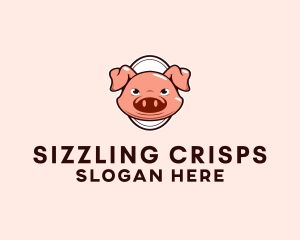 Pork Meat Ranch logo design