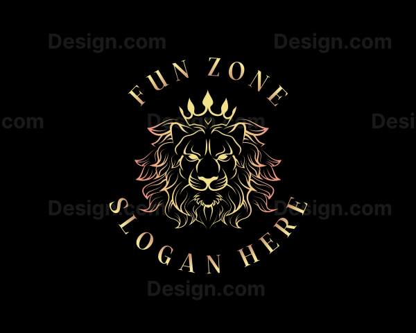 Luxury Royal Lion Logo