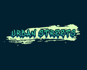 Street Art Graffiti  logo design