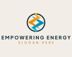 Electric Power Energy logo design