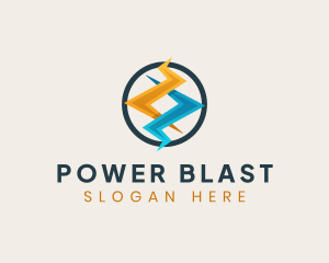 Electric Power Energy logo design