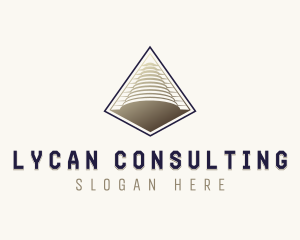 Tech Consulting Pyramid logo design