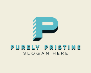 Business Professional Letter P logo design