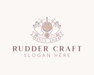 Hands Yarn Handicraft logo design