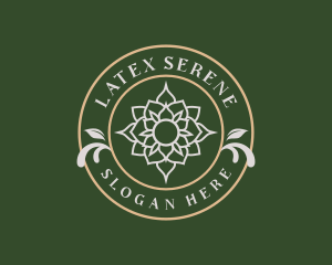 Lotus Yoga Flower logo design