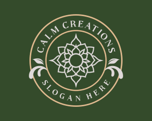 Lotus Yoga Flower logo