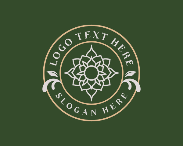 Yoga logo example 1