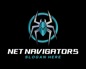 Spider Superhero Gaming logo