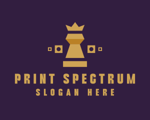 Sport Chess Tournament logo design