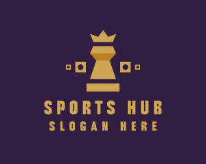 Sport Chess Tournament logo design