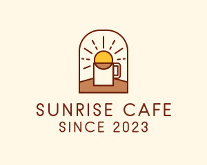 Sunrise Breakfast Coffee Brew logo design