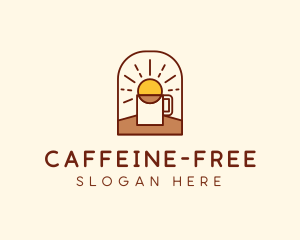 Sunrise Breakfast Coffee Brew logo design