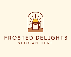 Sunrise Breakfast Coffee Brew logo design