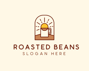 Sunrise Breakfast Coffee Brew logo design