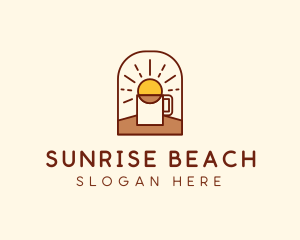 Sunrise Breakfast Coffee Brew logo design