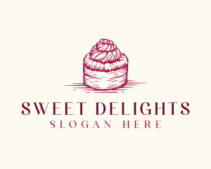 Cake Pastry Restaurant logo design