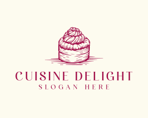 Sweet Cake Pastry  logo design