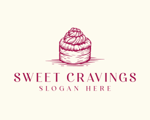 Sweet Cake Pastry  logo design