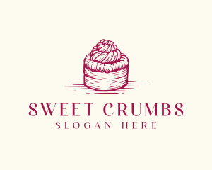 Sweet Cake Pastry  logo design