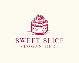 Sweet Cake Pastry  logo design