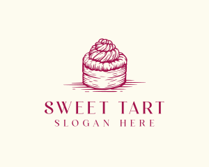 Sweet Cake Pastry  logo design