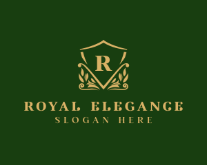 Elegant Royal Shield logo design