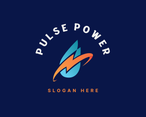 Hydro Electric Power logo design