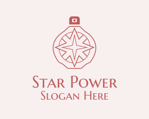 Star Bottle Perfume logo design