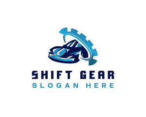 Gear Car Mechanic logo design