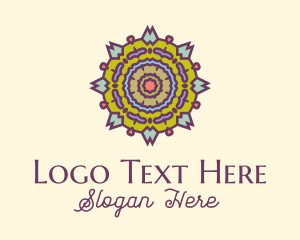 Traditional Multicolor Ornament  logo