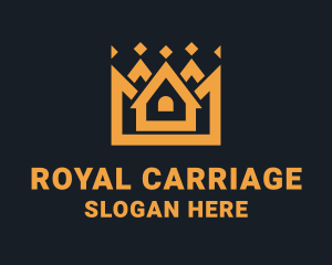 Royal House Crown Property logo design