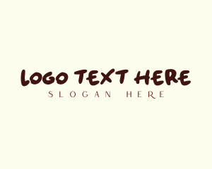 Playful Handwritten Business logo