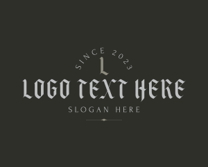 Generic Gothic Business logo