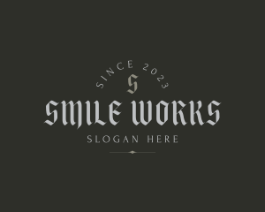 Generic Gothic Business logo