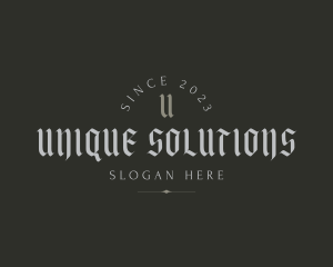 Generic Gothic Business logo design