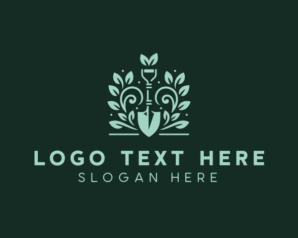 Landscaping Garden Shovel  logo