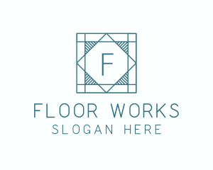 Tile Flooring Interior Design logo