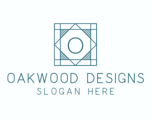 Tile Flooring Interior Design logo design